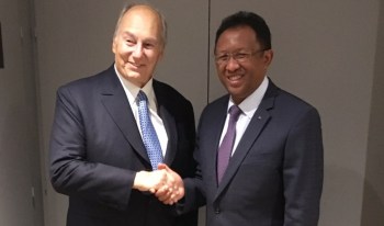 His Highness the Aga Khan meets Madagascar President | AKDN