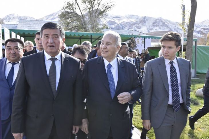 The Inauguration of Seitaaly Jakypov Park in Naryn, Kyrgyzstan