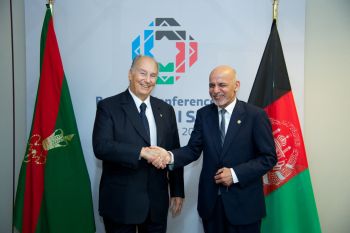 Bilateral meeting: Afghan President and His Highness the Aga Khan | Brussels Conference on Afghanistan (Photos)