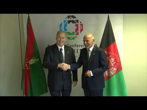 Afghan President meets His Highness the Aga Khan | Brussels Conference on Afghanistan