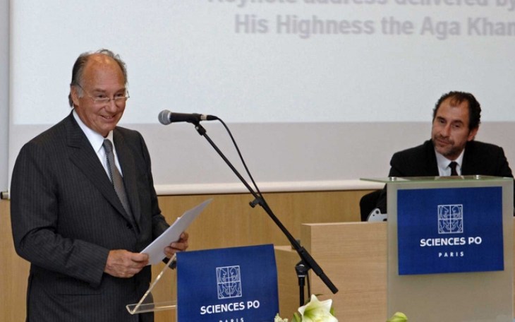 His Highness the Aga Khan speaking at Graduation Ceremony of the Masters of Public Affairs (MPA) Programme at the Institut d'Etudes Politiques de Paris (Sciences Po).