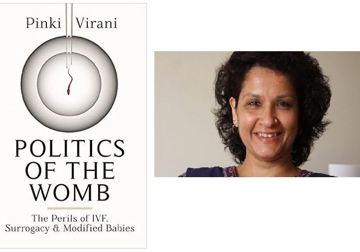Activist author Pinki Virani publishes her new book "Politics of the Womb"