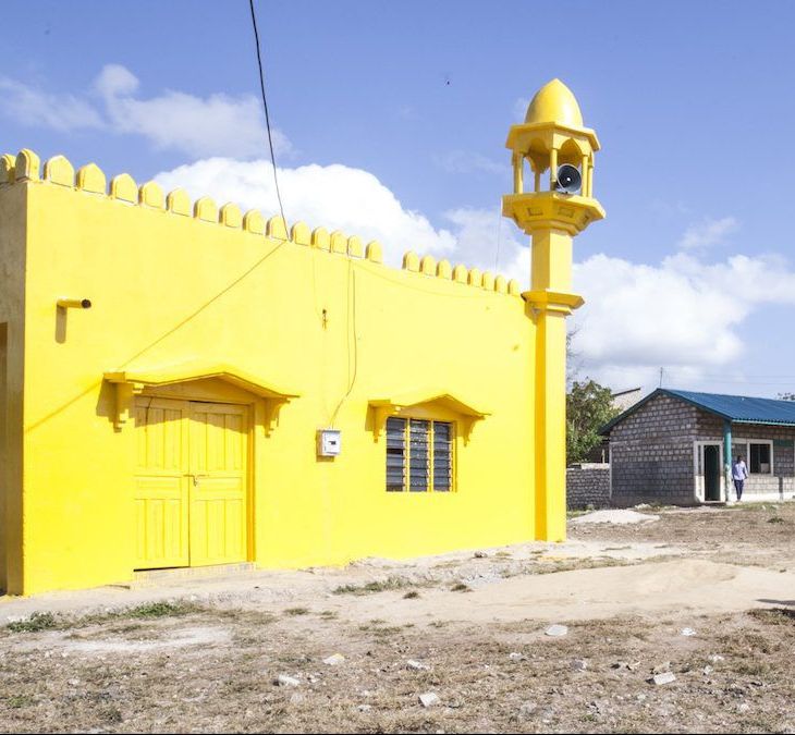 Nabila Alibhai: An artist has painted mosques and churches across Kenya yellow to promote peace