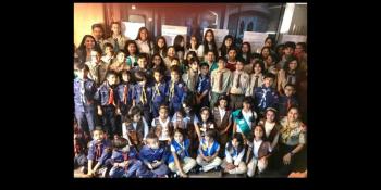 Ismaili Boy and Girl Scouts of Midwestern USA Jamat participates in Interfaith Thanksgiving Service