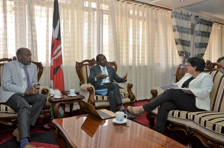 Kenya: Cabinet Secretary for Information, Communications and Technology receives senior Aga Khan Development Network official