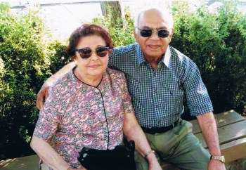 Amir Hameer and his wife Zarina