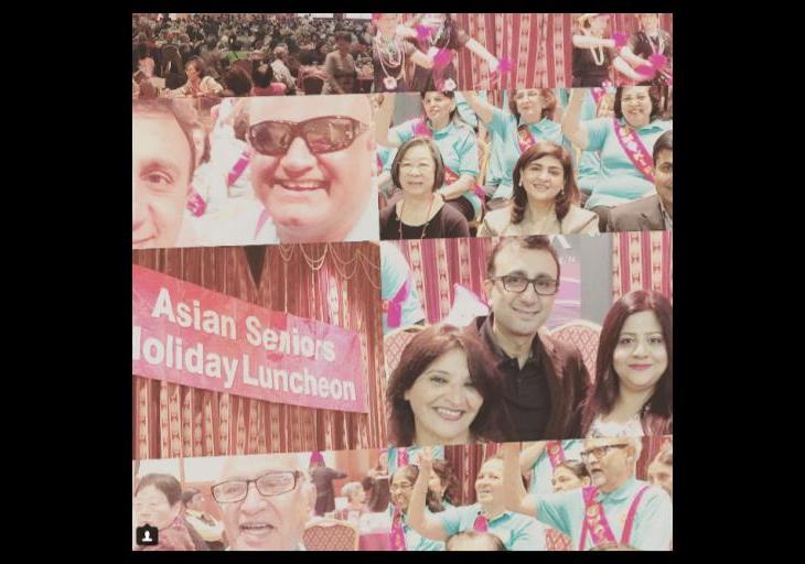 Christmas and New Year: Houston's Senior Jamati Members perform "Feliz Navidad" with Kamal Haji's Matki Band