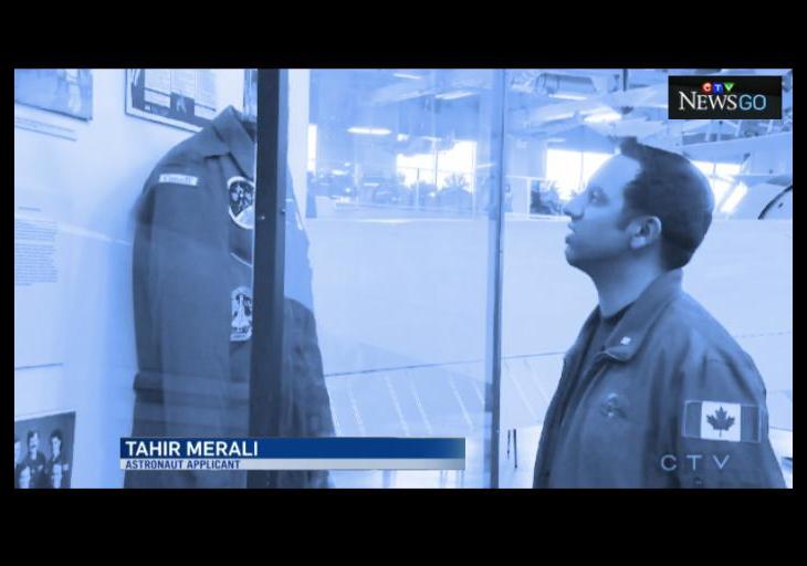 Tahir Merali - Future Canadian Astraunat: Calgary man hopes to make space dreams come alive