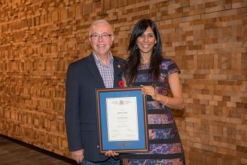 Dr. Ashnoor Nagji receives 2016 Award of Excellence - BC College of Family Physicians of Canada