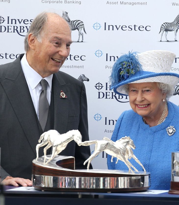 The Aga Khan was styled ‘His Highness’ by the Queen in 1957 (Image credit: Getty)