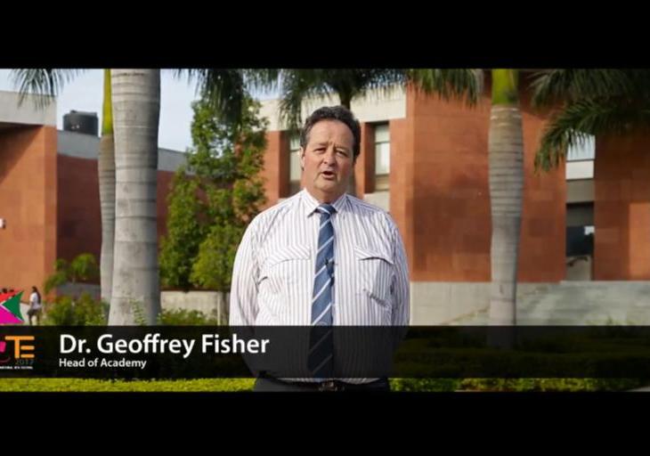 Dr. Geoffrey Fisher - Head of Aga Khan Academy Hyderabad, explains Kite Fest 2017