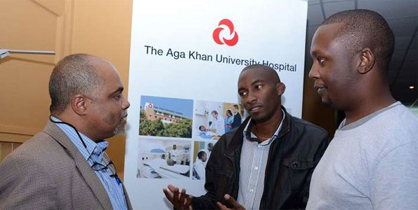 Members of the Kidney Transplant Support Group at an event organised by the Aga Khan University Hospital.
