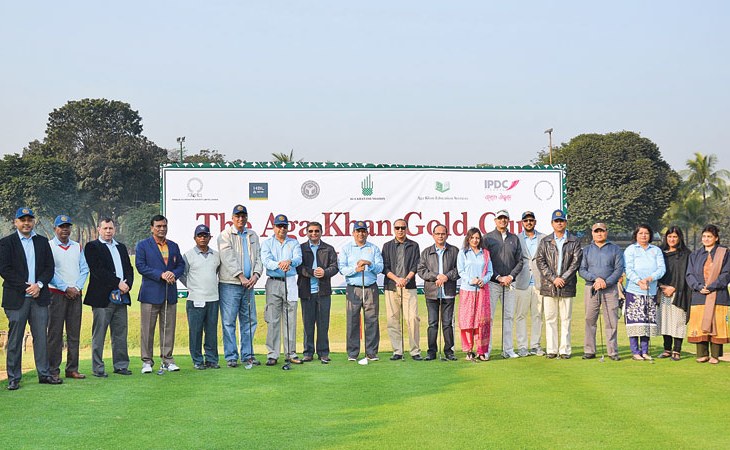 Aga Khan Gold Cup golf tournament tees off in Dhaka