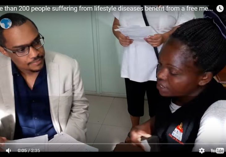 Free heart screening medical camp by the Aga Khan University Hospital