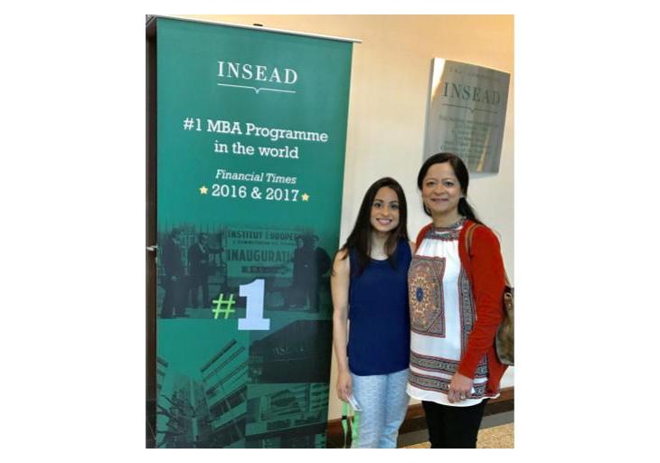 Sabrina Lakhani: The overwhelming joy of welcoming my mom to INSEAD