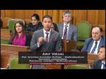Canadian Ismaili-Muslim MP Arif Virani speaks in Parliament to address concerns over systemic racism and religious discrimination
