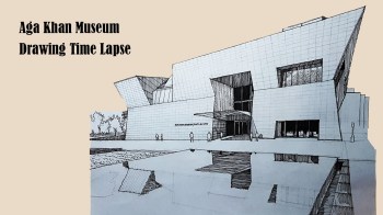Drawing: Aga Khan Museum