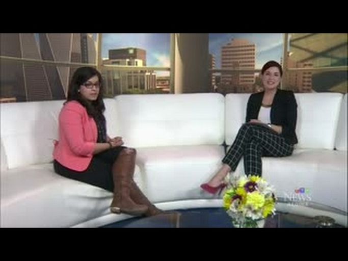 Zahra Fazal on CTV News Regina - Launch of Canada's World Partnership Walk 2017