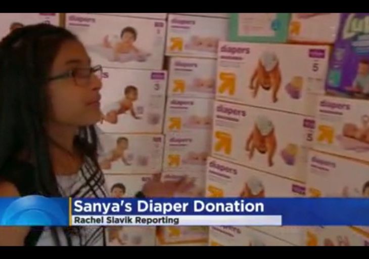 Sanya Pirani: 5th Grader Who Collected 13K Diapers For Families In Need Is Just Getting Started | CBS Minnesota