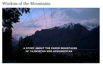 Wisdom of the Mountains: Pamiri People of Afghanistan and Tajikistan