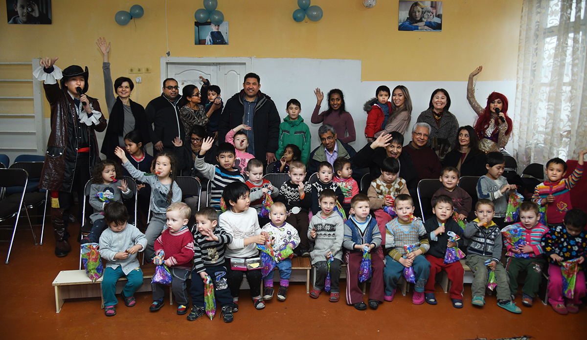 Singaporean family celebrates child's birthday by raising funds for Bishkek Children’s Center