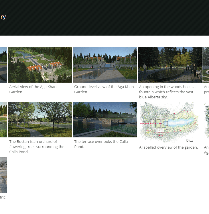 Photo Gallery: Aga Khan Garden at the University of Alberta Botanic Garden