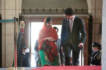 MPs, diplomats flock to hear from Nobel Peace Prize winner Malala Yousafzai