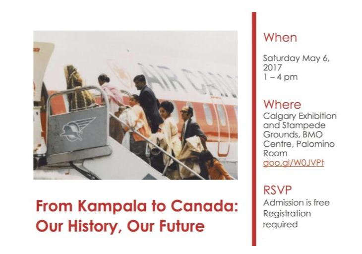 Ugandan Asian Archives Collection Exhibition in Calgary