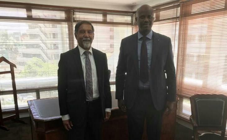 EAC Secretary General meets Aga Khan Representative Dr. Azim Lakhani in Nairobi