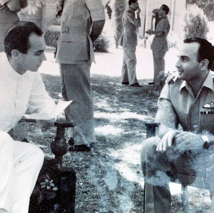 Historical Photograph: Prince Karim Aga Khan in early 1950s (Pakistan)