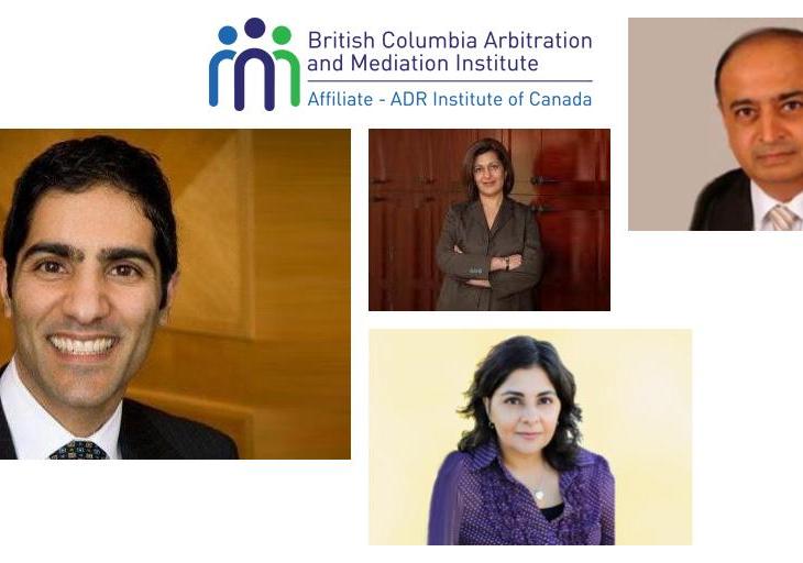 Azool Jaffer Jeraj, Shelina Neallani, Zara Suleman, and Karim Sunderji to present at the BC Arbitration and Mediation Symposium