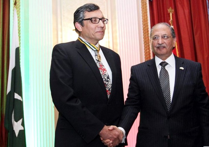 Two faculty members of Aga Khan University were decorated with prestigious national awards of Pakistan