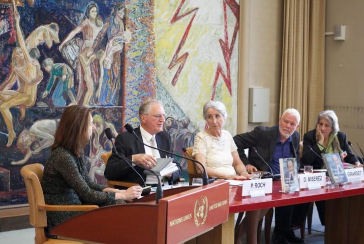 Remarks by Dr. Philippe Roch during the panel discussions at the book launch of Prince Sadruddin Aga Khan: Humanitarian and Visionary (image credit: Anvar Nanji)