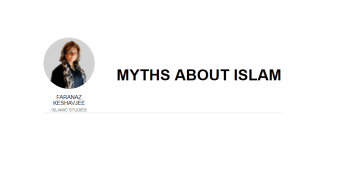Faranaz Keshavjee: Myths about Islam