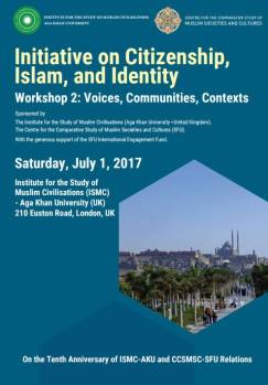 AKU-ISMC Event (In-person): Initiative on Citizenship, Islam, and Identity