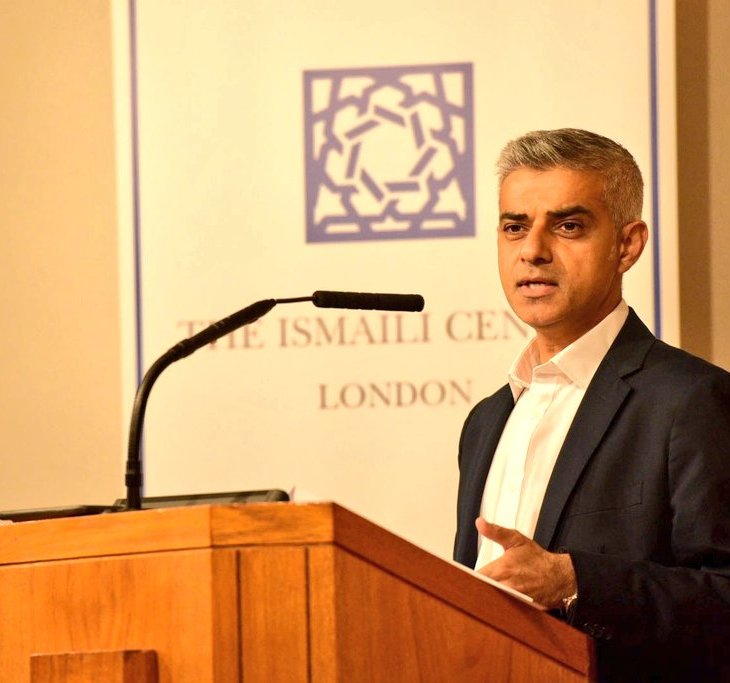 Mayor of London, Sadiq Khan visits Ismaili Centre