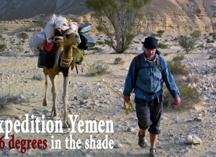 AKU-ISMC Event (Online, in-person): With Traveler Mikael Strandberg and his 'Man With A Camel - Expedition Yemen, 126 degrees In The Shade'