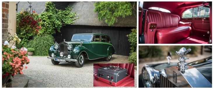 Closer look at His Highness Aga Sir Sultan Muhammad Shah, Aga Khan III's Rolls-Royce Phantom IV (image credit: Rolls-Royce)