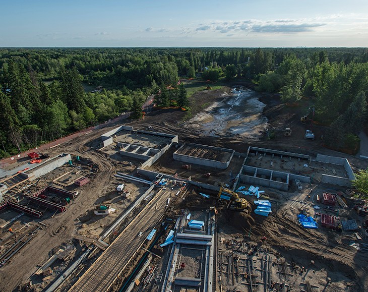 Build of new Aga Khan Garden reaches halfway point