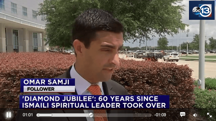 ABC13 Eyewitness News Houston: His Highness the Aga Khan's Diamond Jubilee marks a commitment to improve quality of life