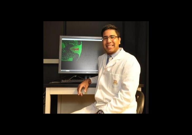 Khalil Rawji, PhD Candidate Neurosciences, University of Calgary, awarded Researcher of the Year Award