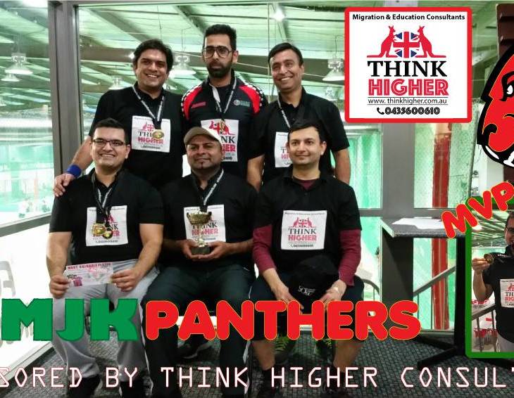 Melbourne Ismailis Win Gold at Sunday Night Indoor Cricket