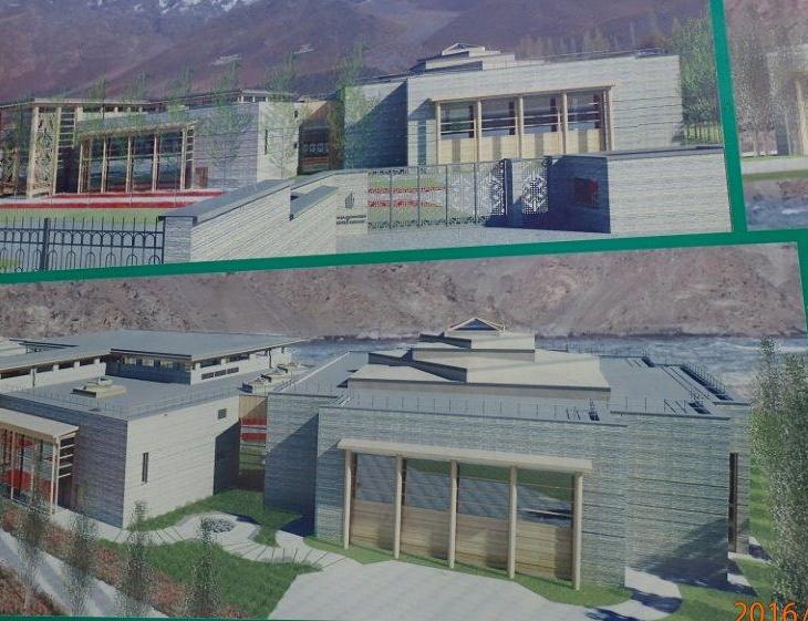 Construction Photographs: New Khorog Jamatkhana