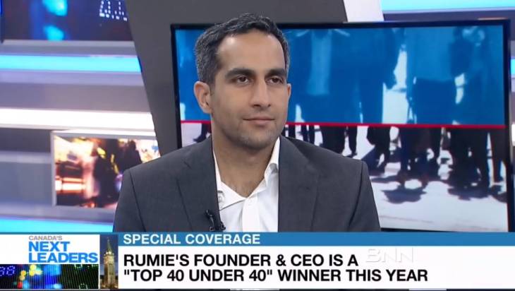 Rumie Initiative's Tariq Fancy Wins BNN's Top 40 Under 40 Award