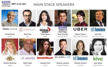 Several Ismaili Tech Superstars to Join Elevate Toronto Festival