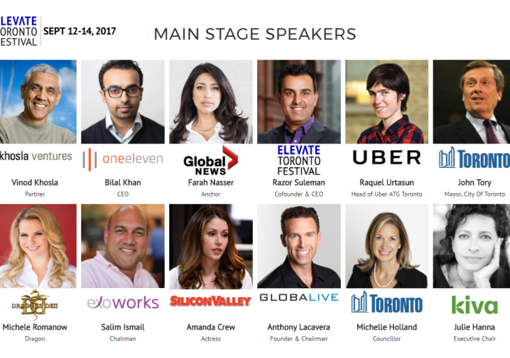 Several Ismaili Tech Superstars to Join Elevate Toronto Festival