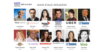 Several Ismaili Tech Superstars to Join Elevate Toronto Festival