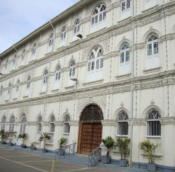 Over 100 years old strong and stunning structure of Kuze Jamatkhana;