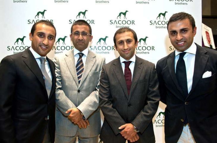 The Sacoor brothers (l-r) Rahim, Malik, Salim and Moez (image credit: Ahlanlive)