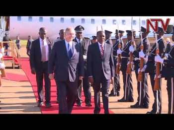 NTV Uganda Video: His Highness the Aga Khan arrives ahead of independence day